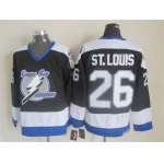 Men's Tampa Bay Lightning #26 Martin St. Louis 2003-04 Black CCM Vintage Throwback Jersey