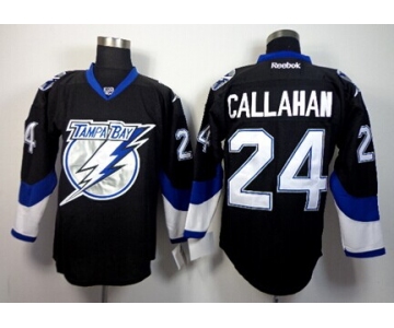 Tampa Bay Lightning #24 Ryan Callahan Black Jersey