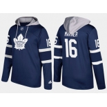 Adidas Toronto Maple Leafs 16 Mitchell Marner Name And Number Royal Hoodie