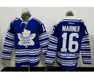 Men's Toronto Maple Leafs #16 Mitchell Marner Blue 2014 Winter Classic Stitched NHL Reebok Hockey Jersey