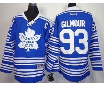 Toronto Maple Leafs #93 Doug Gilmour 2014 Winter Classic Blue Kids Jersey