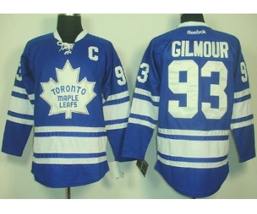 Toronto Maple Leafs #93 Doug Gilmour Blue Third Jersey