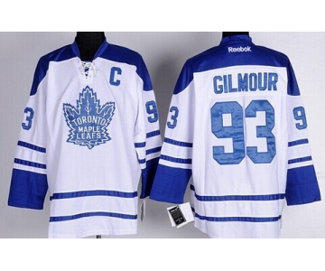 Toronto Maple Leafs #93 Doug Gilmour White Third Jersey