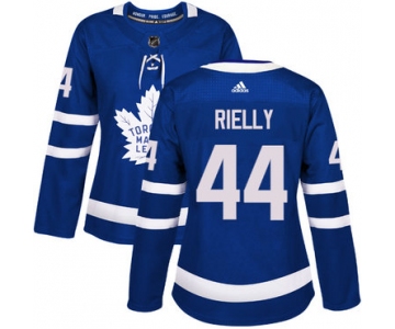 Adidas Maple Leafs #44 Morgan Rielly Blue Home Authentic Women's Stitched NHL Jersey