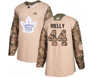 Adidas Maple Leafs #44 Morgan Rielly Camo Authentic 2017 Veterans Day Stitched NHL Jersey