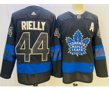 Men's Toronto Maple Leafs #44 Morgan Rielly Black X Drew House Inside Out Stitched Jersey