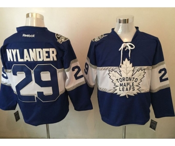 Maple Leafs 29 William Nylander Blue 2017 Centennial Classic Reebok Jersey