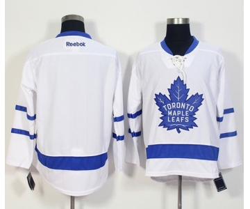 Maple Leafs Blank White New Stitched NHL Jersey