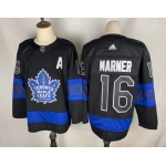 Men's Toronto Maple Leafs #16 Mitch Marner Black X Drew House Inside Out Stitched Jersey