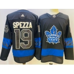 Men's Toronto Maple Leafs #19 Jason Spezza Black X Drew House Inside Out Stitched Jersey