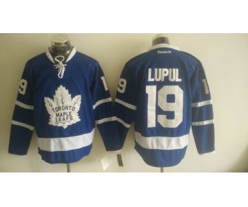 Men's Toronto Maple Leafs #19 Joffrey Lupul Royal Blue 2016-17 Home 100TH Anniversary Hockey Jersey