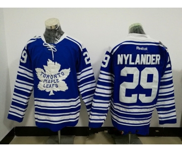 Men's Toronto Maple Leafs #29 William Nylander Blue 2014 Winter Classic Stitched NHL Reebok Hockey Jersey