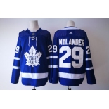 Men's Toronto Maple Leafs #29 William Nylander Royal Blue Home 2017-2018 Hockey Stitched NHL Jersey