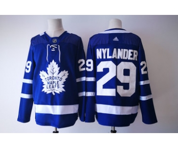 Men's Toronto Maple Leafs #29 William Nylander Royal Blue Home 2017-2018 Hockey Stitched NHL Jersey