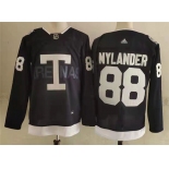 Men's Toronto Maple Leafs 88 William Nylander Navy 2022 NHL Heritage Classic Adidas Jersey