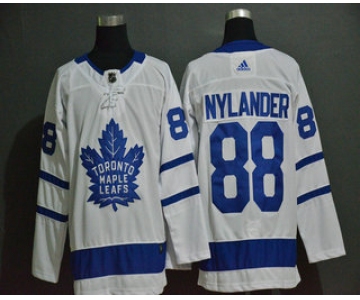 Men's Toronto Maple Leafs #88 William Nylander White Adidas Stitched NHL Jersey