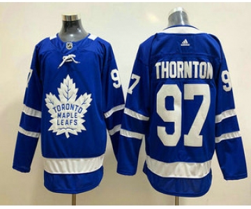 Men's Toronto Maple Leafs #97 Joe Thornton Royal Blue Adidas Stitched NHL Jersey