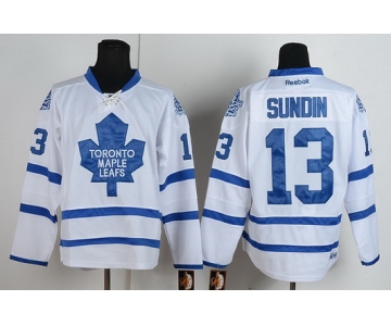 Toronto Maple Leafs #13 Mats Sundin White Jersey