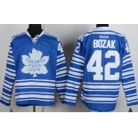 Toronto Maple Leafs #42 Tyler Bozak 2014 Winter Classic Blue Jersey