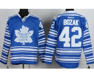 Toronto Maple Leafs #42 Tyler Bozak 2014 Winter Classic Blue Jersey