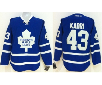 Toronto Maple Leafs #43 Nazem Kadri Blue Jersey