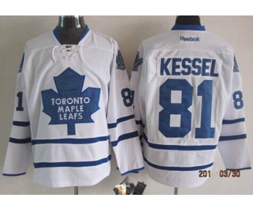 Toronto Maple Leafs #81 Phil Kessel White Jersey
