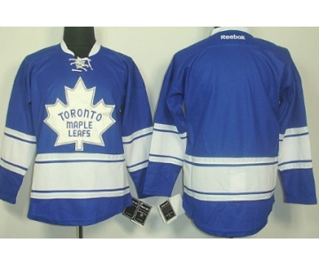 Toronto Maple Leafs Blank Blue Third Jersey