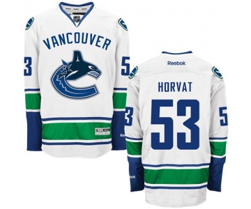 Men's Vancouver Canucks #53 Bo Horvat White NHL Reebook Jersey