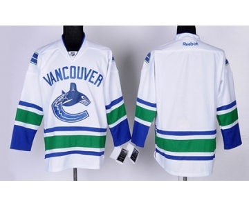 Vancouver Canucks Blank White Jersey