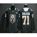 Men's Vegas Golden Knights #71 William Karlsson Gray Dia De Los Muertos Adidas Jersey