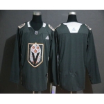 Men's Vegas Golden Knights Blank Gray Dia De Los Muertos Adidas Jersey