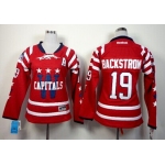 Washington Capitals #19 Nicklas Backstrom 2015 Winter Classic Red Womens Jersey