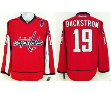Washington Capitals #19 Nicklas Backstrom Red Jersey