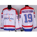 Washington Capitals #19 Nicklas Backstrom White Third Jersey