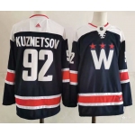 Men's Washington Capitals #92 Evgeny Kuznetsov NEW Navy Blue Adidas Stitched NHL Jersey