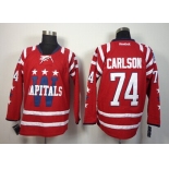 Washington Capitals #74 John Carlson 2015 Winter Classic Red Jersey