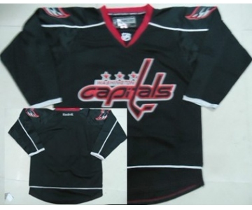 Washington Capitals Blank Black Ice Jersey