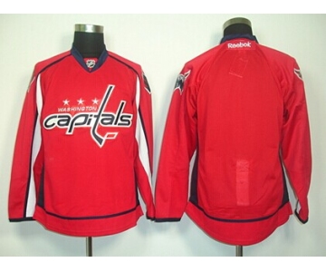 Washington Capitals Blank Red Jersey