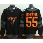 Men's North America Hockey #55 Mark Scheifele Black 2016 World Cup of Hockey Stitched WCH Game Jersey