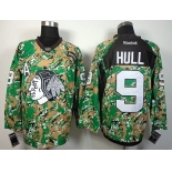 Chicago Blackhawks #9 Bobby Hull 2014 Camo Jersey