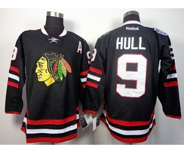 Chicago Blackhawks #9 Bobby Hull 2014 Stadium Series Black Jersey