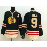 Chicago Blackhawks #9 Bobby Hull 2015 Winter Classic Black Jersey