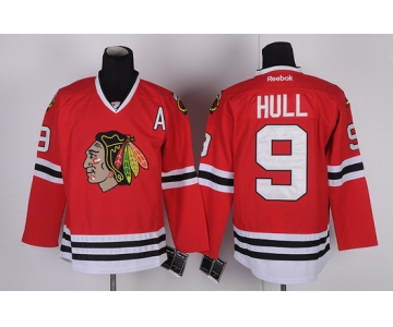 Chicago Blackhawks #9 Bobby Hull Red Jersey
