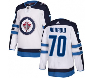 Adidas NHL Winnipeg Jets #70 Joe Morrow Away White Authentic Jersey