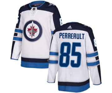 Adidas NHL Winnipeg Jets #85 Mathieu Perreault Away White Authentic Jersey