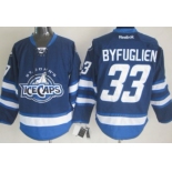 Winnipeg Jets #33 Dustin Byfuglien 2012 Blue Ice Caps Jersey