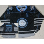 Winnipeg Jets #33 Dustin Byfuglien Black Ice Jersey