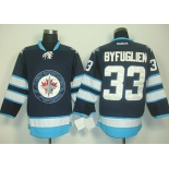 Winnipeg Jets #33 Dustin Byfuglien Navy Blue Jersey