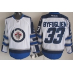 Winnipeg Jets #33 Dustin Byfuglien White Jersey