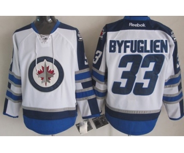 Winnipeg Jets #33 Dustin Byfuglien White Jersey